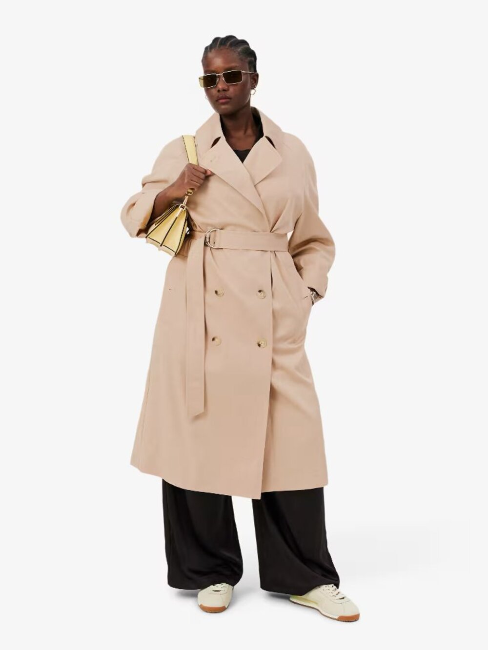 Lacoste Trench Coat, size 36/US4